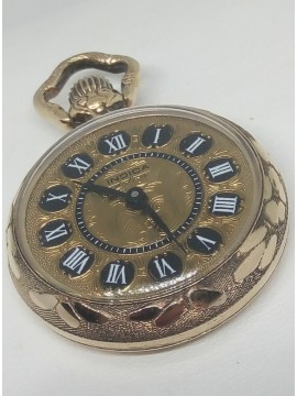 Γυναικείο vintage στρογγυλό ρολόι τσέπης Indica IND-003