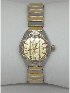 Γυναικείο vintage 2χρωμο ρολόι χειρός Indica IND-005
