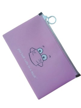 Πλαστική θήκη αποθήκευσης μασκών προστασίας προσώπου Ροζ