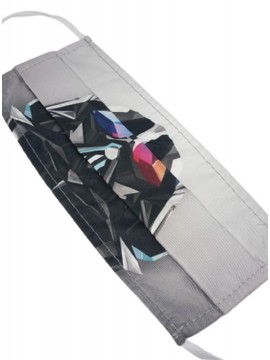 Μάσκα κάλυψης προσώπου υφασμάτινη βαμβακερή Darth Vader