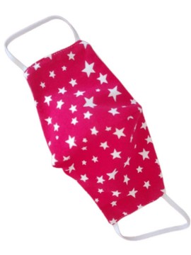 Μάσκα κάλυψης προσώπου ενηλίκων υφασμάτινη βαμβακερή Red Star