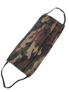 Μάσκα κάλυψης προσώπου υφασμάτινη βαμβακερή Παραλλαγή Army