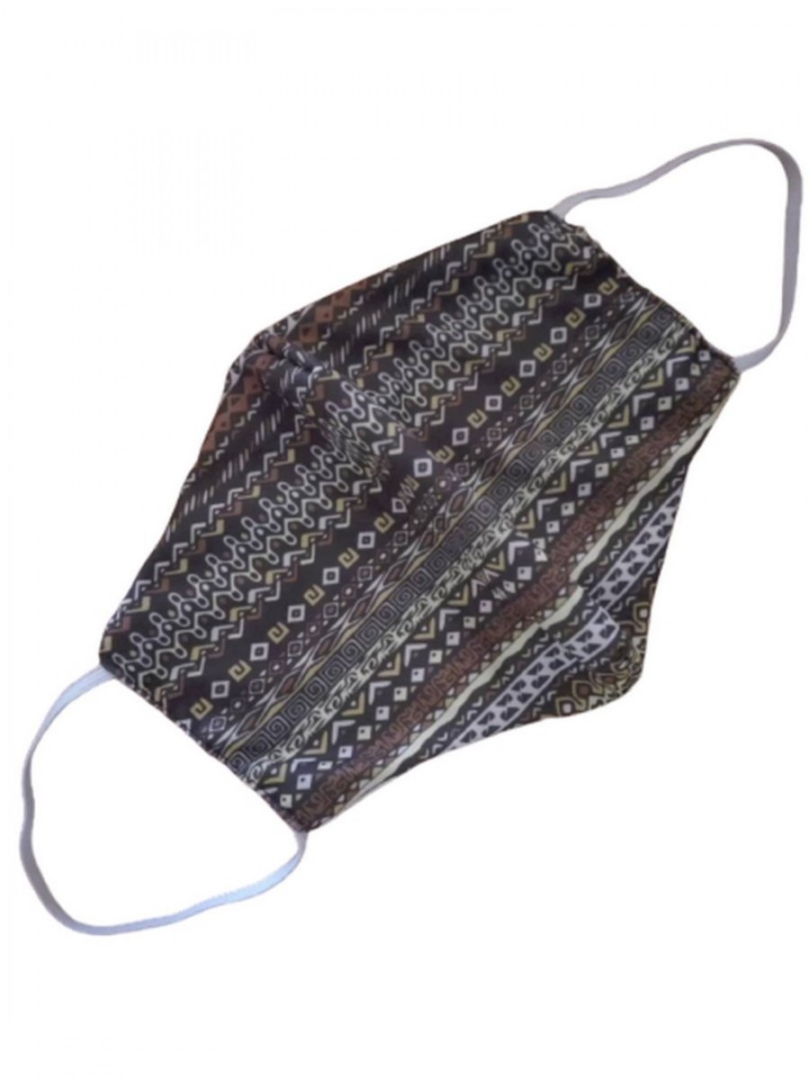 Μάσκα κάλυψης προσώπου ενηλίκων υφασμάτινη βαμβακερή bocho ΙΙ