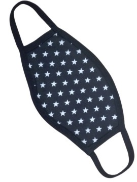 Μάσκα κάλυψης προσώπου υφασμάτινη βαμβακερή Αστέρι