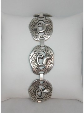 Βραχιόλι χειροποίητο γυναικείο Σύμβολο silver