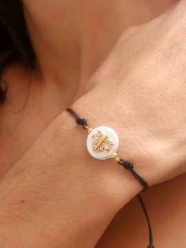Βραχιόλι χειροποίητο γυναικείο Clover