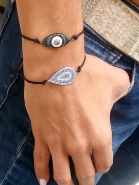 Βραχιόλι χειροποίητο γυναικείο Indio Blue
