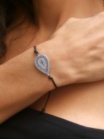 Βραχιόλι χειροποίητο γυναικείο Indio Blue