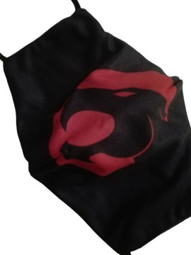 Μάσκα κάλυψης προσώπου ενηλίκων υφασμάτινη βαμβακερή ThunderCats