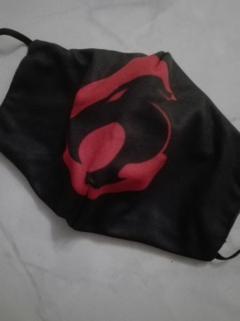 Μάσκα κάλυψης προσώπου ενηλίκων υφασμάτινη βαμβακερή ThunderCats