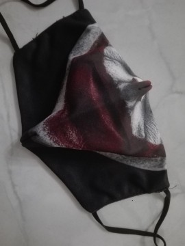 Μάσκα κάλυψης προσώπου ενηλίκων υφασμάτινη Τζόκερ