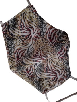 Μάσκα κάλυψης προσώπου ενηλίκων υφασμάτινη βαμβακερή ethnik III