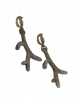 Γυναικείο χειροποίητο σκουλαρίκι Κοράλλι