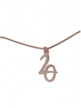 Κολιέ ατσάλινο γυναικείο 2020 rose gold