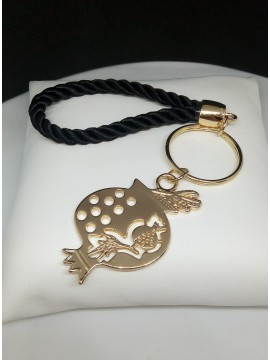 Γούρι μπρελόκ χειροποίητο Ρόδι