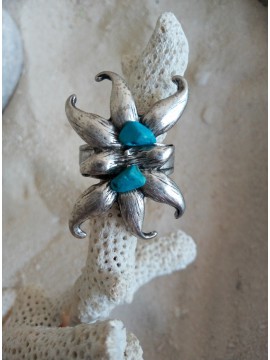 Γυναικείο χειροποίητο δαχτυλίδι Μέδουσα silver