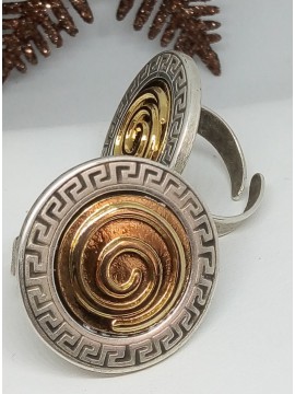 Δαχτυλίδι χειροποίητο γυναικείο Δήλος silver