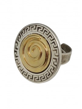 Δαχτυλίδι χειροποίητο γυναικείο Δήλος silver