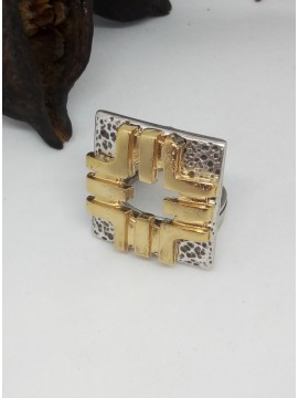 Δαχτυλίδι χειροποίητο γυναικείο cross silver