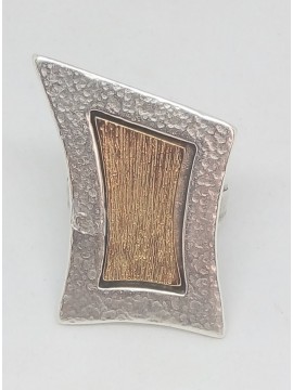 Δαχτυλίδι χειροποίητο γυναικείο αλπακας Silver Plate