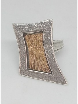 Δαχτυλίδι χειροποίητο γυναικείο αλπακας Silver Plate