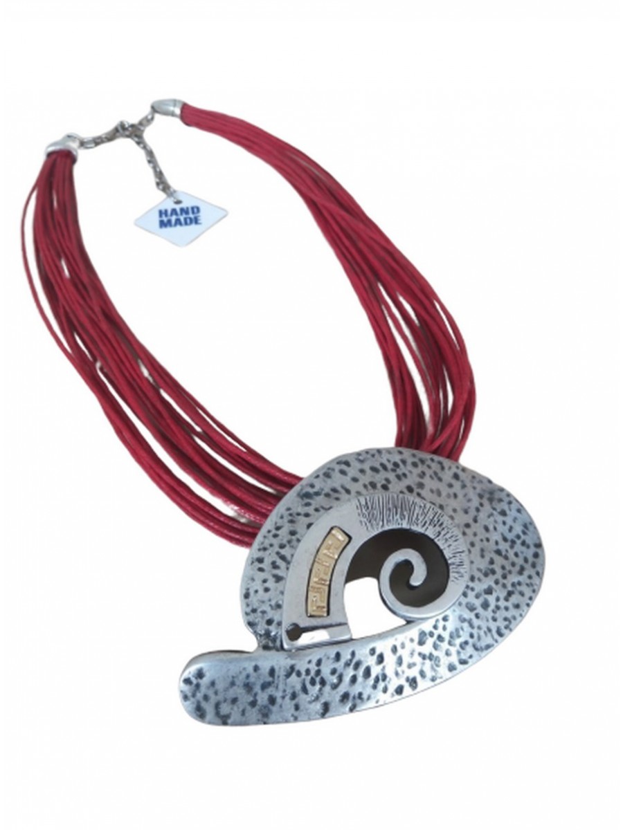 Γυναικείο χειροποίητο κολιέ Snail 