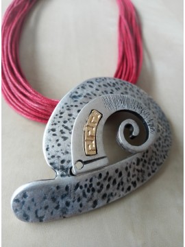 Γυναικείο χειροποίητο κολιέ Snail 
