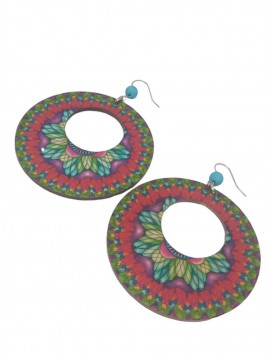 Γυναικείο χειροποίητο σκουλαρίκι Watermelon