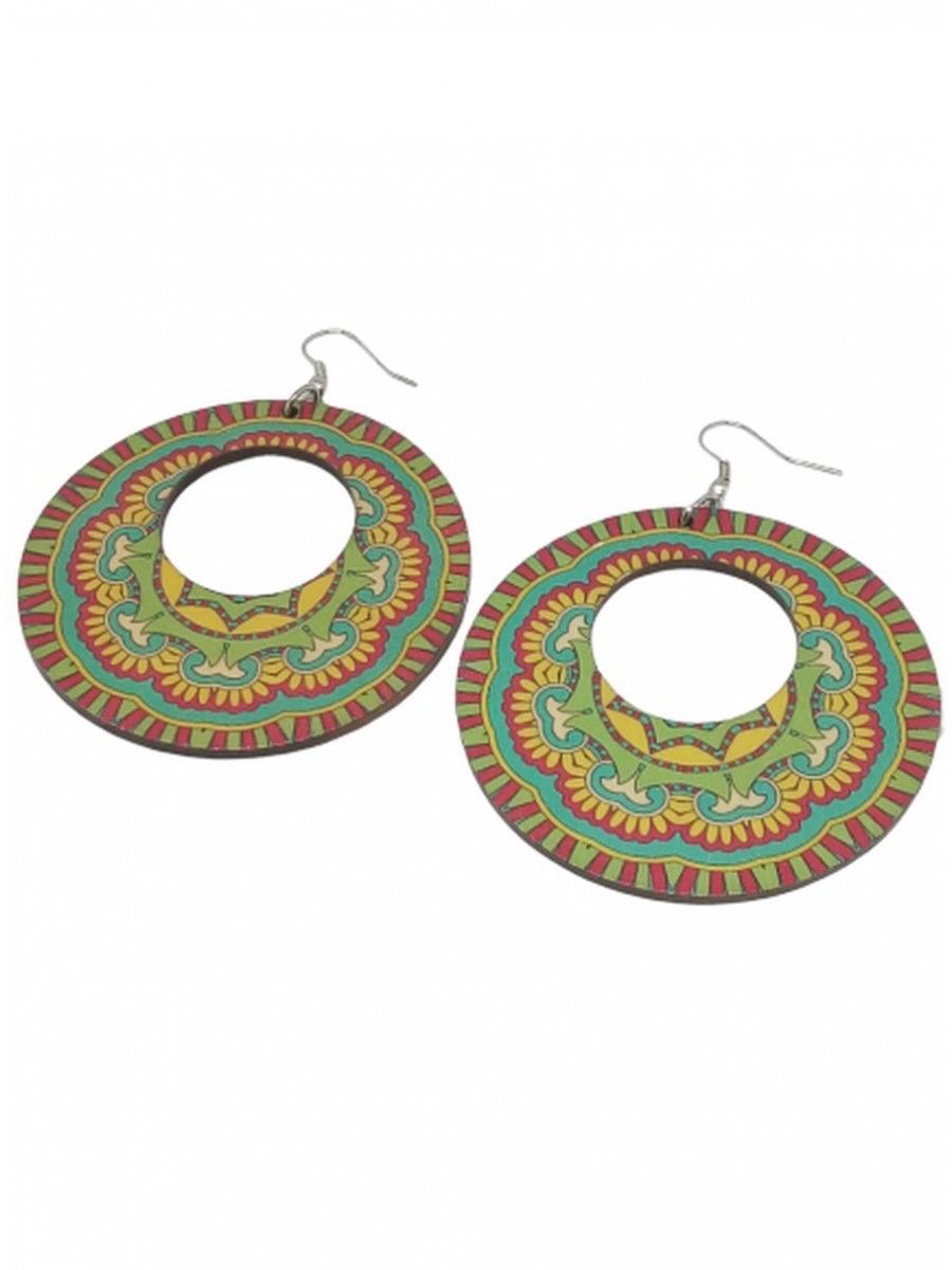 Γυναικείο χειροποίητο σκουλαρίκι Green