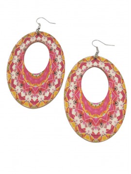 Γυναικείο χειροποίητο σκουλαρίκι red passion