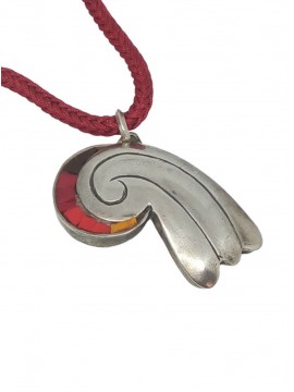 Ψηφιδωτό κολιέ ασήμι 925 γυναικείο Abstract