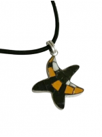 Ψηφιδωτό κολιέ ασήμι 925 γυναικείο skystar