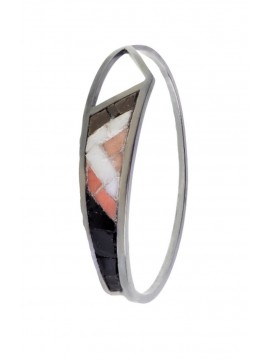 Ψηφιδωτό βραχιόλι ασήμι 925 Cherokee