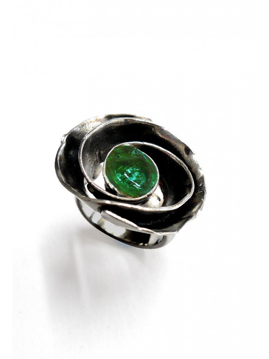 Ψηφιδωτό δαχτυλίδι ασήμι 925 γυναικείο Petra