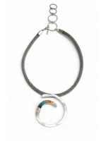 Ψηφιδωτό κολιέ ασήμι 925 Fantasia