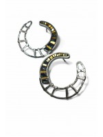 Ψηφιδωτό σκουλαρίκι ασήμι 925 γυναικείο Windscreen