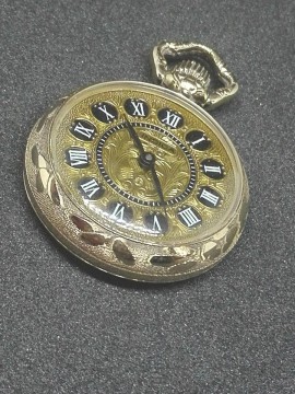 Γυναικείο vintage στρογγυλό ρολόι τσέπης Indica IND-003