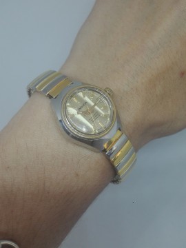 Γυναικείο vintage 2χρωμο ρολόι χειρός Indica IND-005