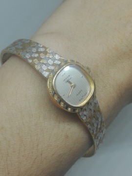 Γυναικείο vintage 2χρωμο ρολόι χειρός Indica IND-006