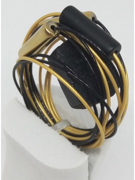 Γυναικείο χειροποίητο ατσάλινο δαχτυλίδι Plate