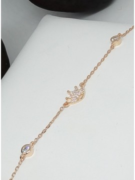 Βραχιόλι ασήμι 925 γυναικείο Corona