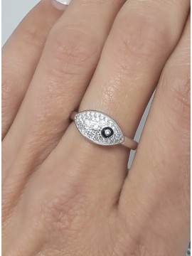 Δαχτυλίδι ασήμι 925 γυναικείο Eye Catcher silver
