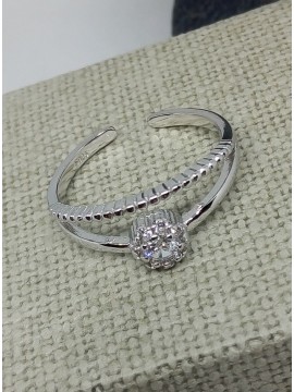 Δαχτυλίδι ασήμι 925 γυναικείο μονόπετρο silver