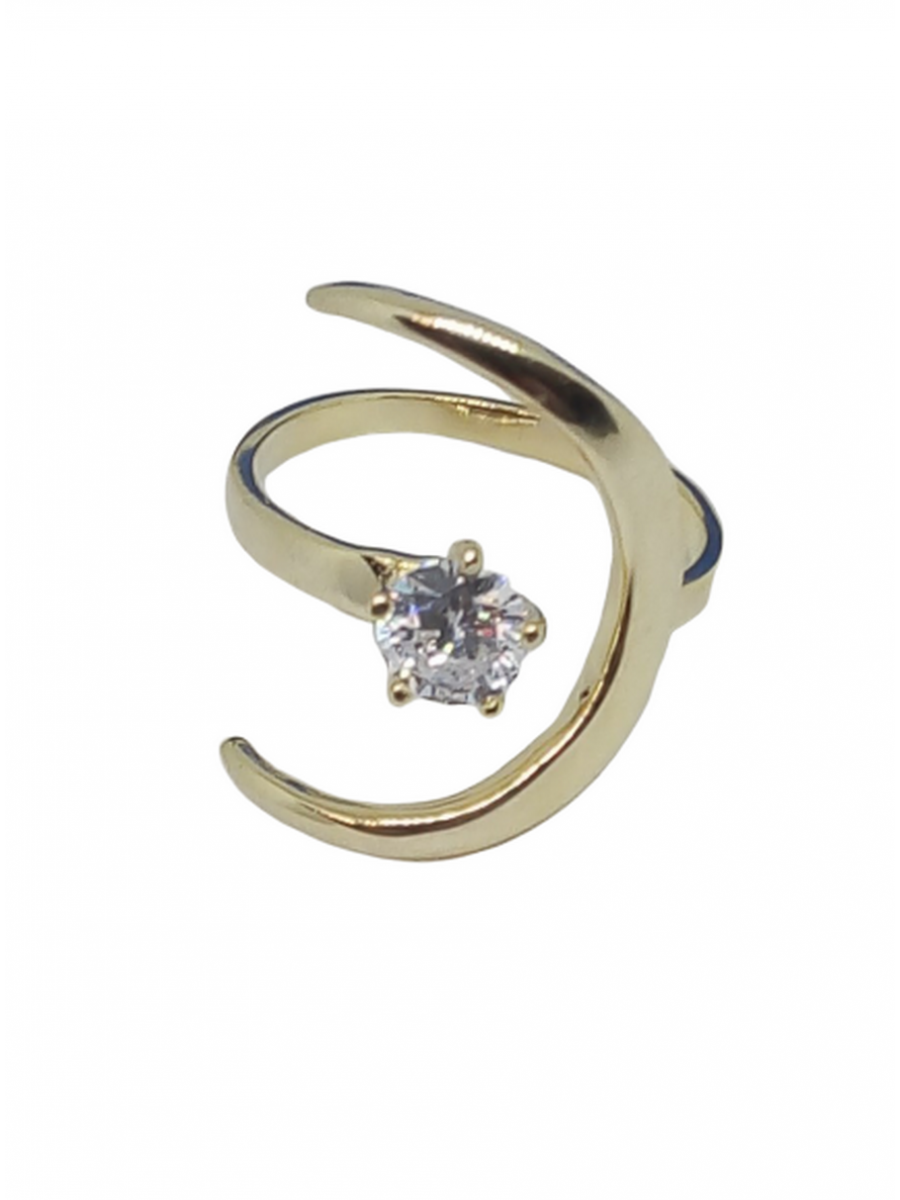 Δαχτυλίδι ασήμι 925 γυναικείο Moonlight gold