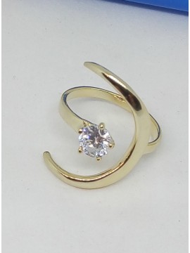 Δαχτυλίδι ασήμι 925 γυναικείο Moonlight gold