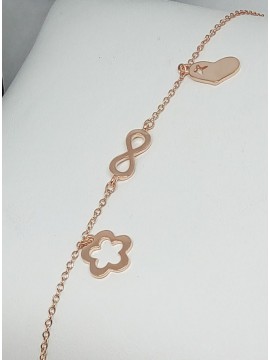 Βραχιόλι ασήμι 925 γυναικείο Infinity