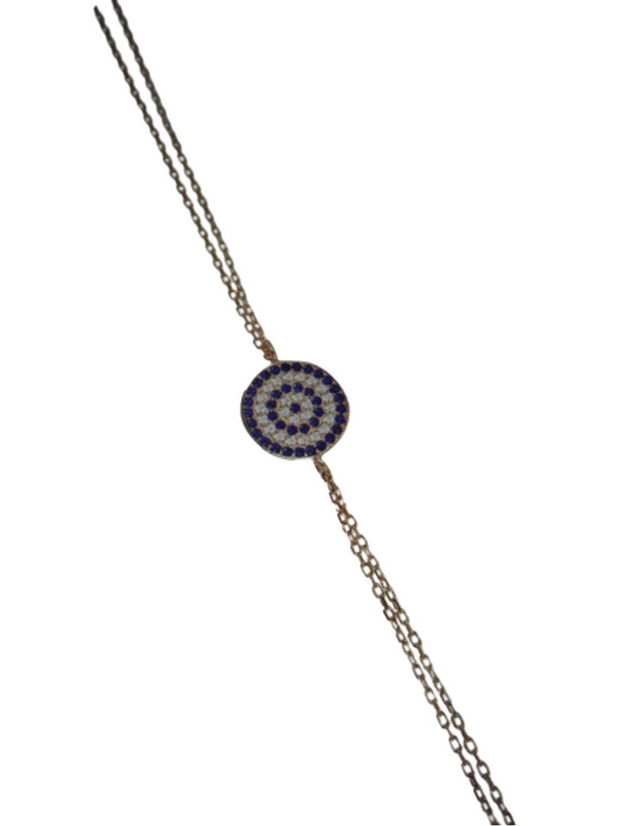 Βραχιόλι ασήμι 925 γυναικείο Rose Circles 