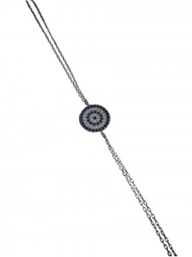 Βραχιόλι ασήμι 925 γυναικείο Silver Circles 