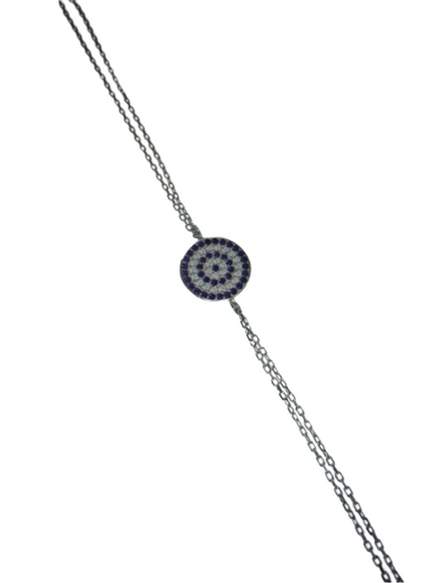 Βραχιόλι ασήμι 925 γυναικείο Silver Circles 