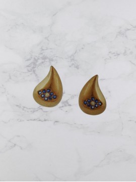 Σκουλαρίκι ασήμι 925 γυναικείο Rose Drop